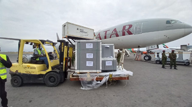 Kenya receives 358,200 AstraZeneca vaccine doses from Canada