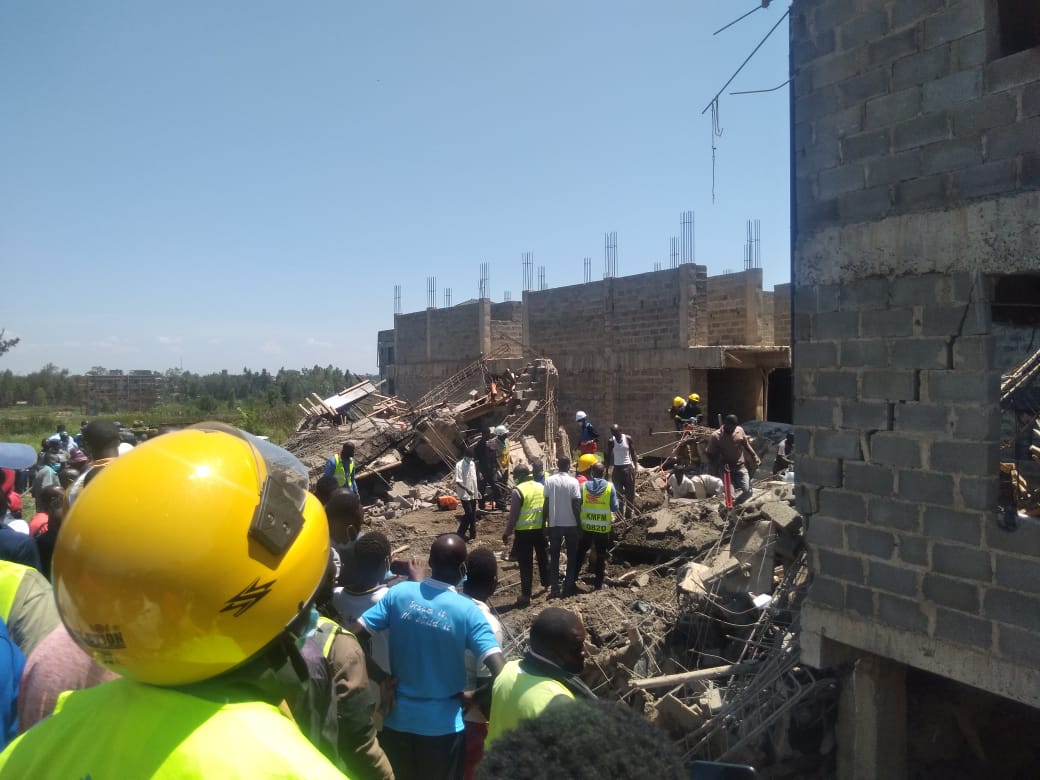 At least 4 dead after house under construction collapsed in Kisumu