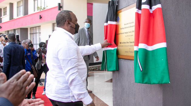 President Kenyatta unveils East Africa’s first public molecular imaging centre