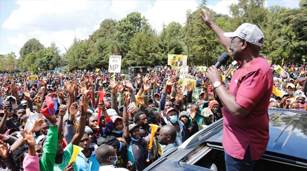 DP Ruto taunts opponents who’ve just ‘discovered the mountain’