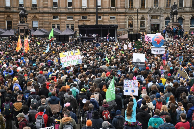 Protesters demand climate action in global rally