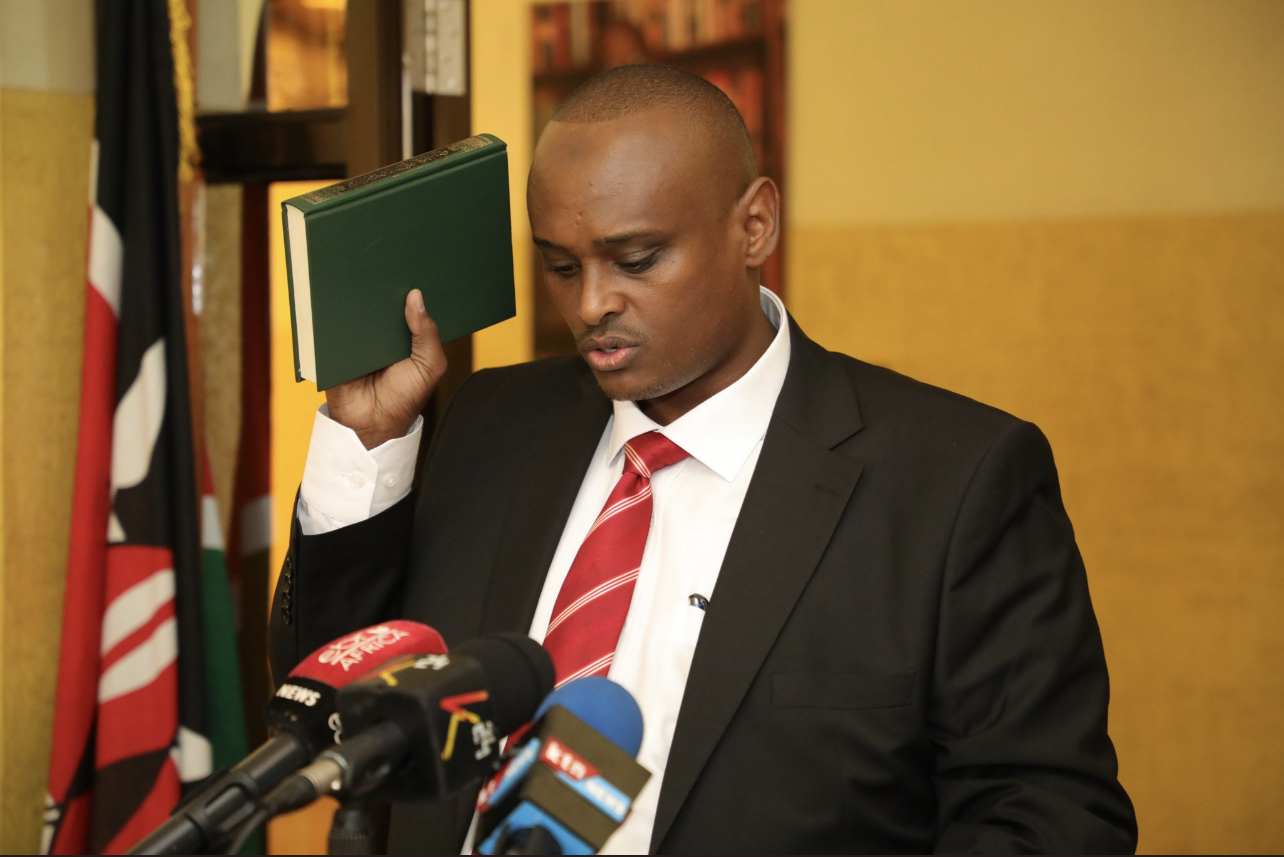 Abdiwahab Abdi takes oath as SRC member to represent JSC