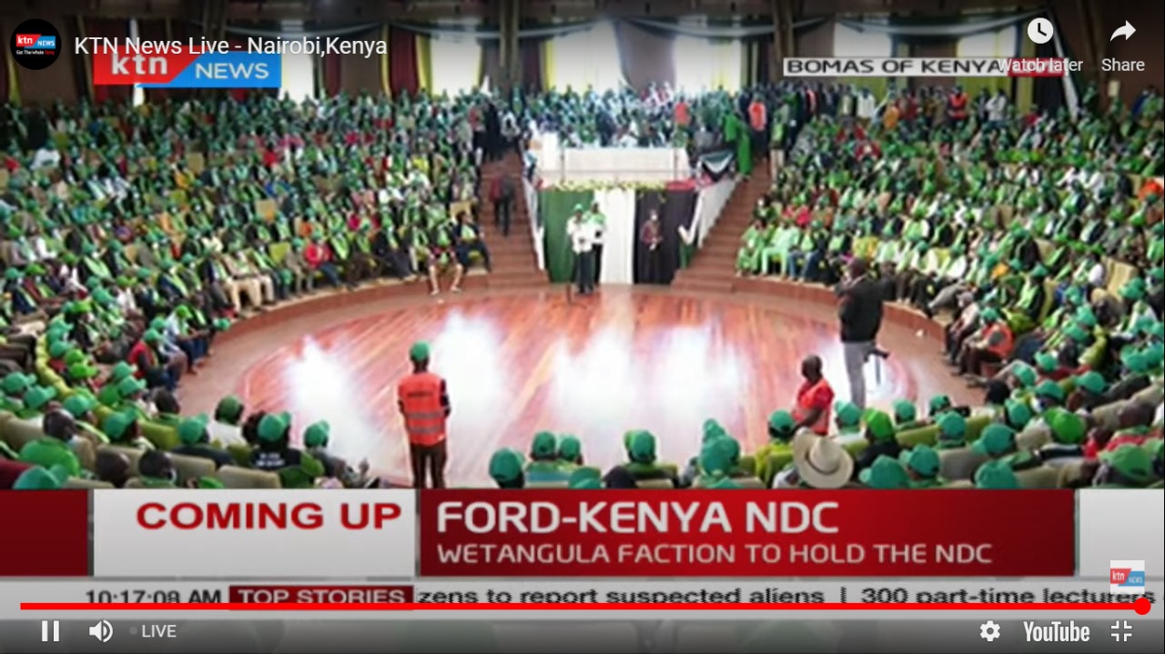 Ford Kenya holds National Delegates Conference despite court order halting it
