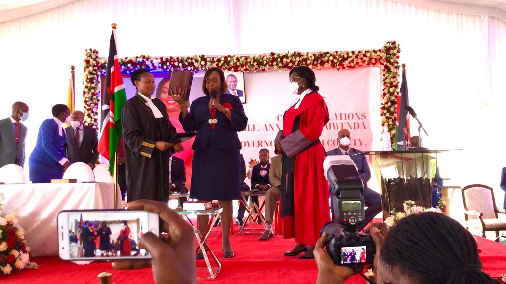Ann Kananu sworn in as Nairobi Governor