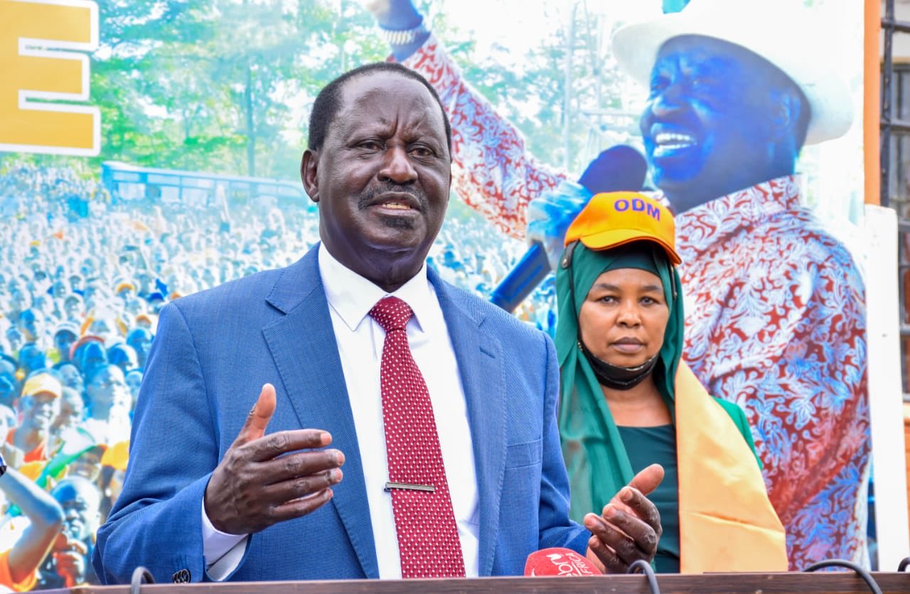 “You will have financial security!” Raila’s pledge to single mothers