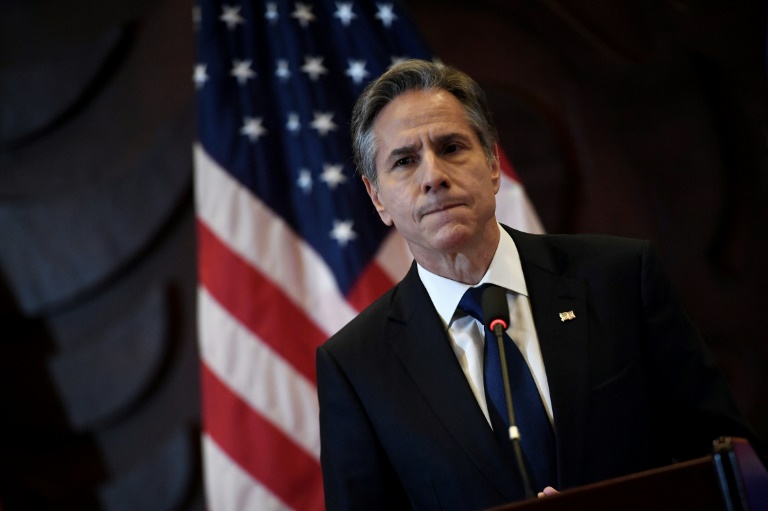 Blinken urges end to Chinese ‘aggressive actions’ in Asia-Pacific