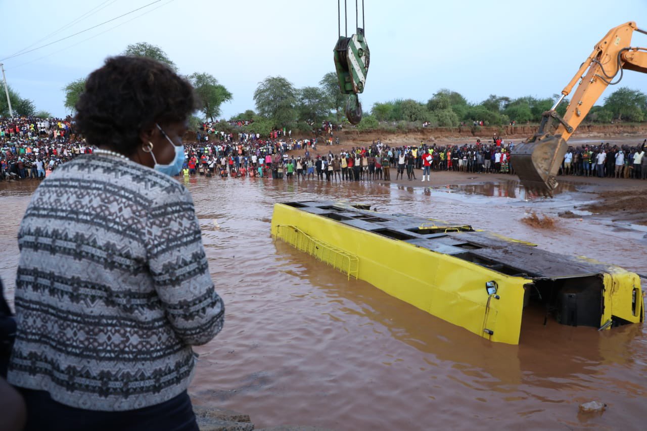 32 bodies recovered so far from Enziu River bus tragedy site