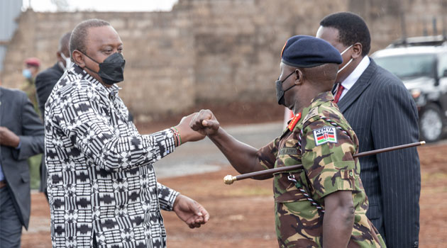 President Kenyatta unveils mega public-private partnership military housing project