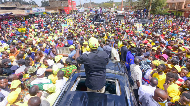 Raila is deceitful, Azimio Act won’t tame him: Ruto