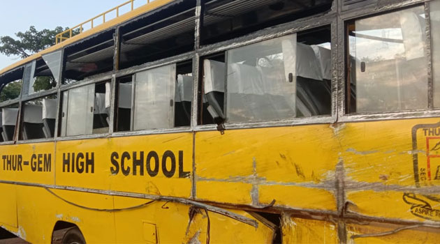 Several students injured as school bus on learning tour crashes in Kisumu’s Mamboleo