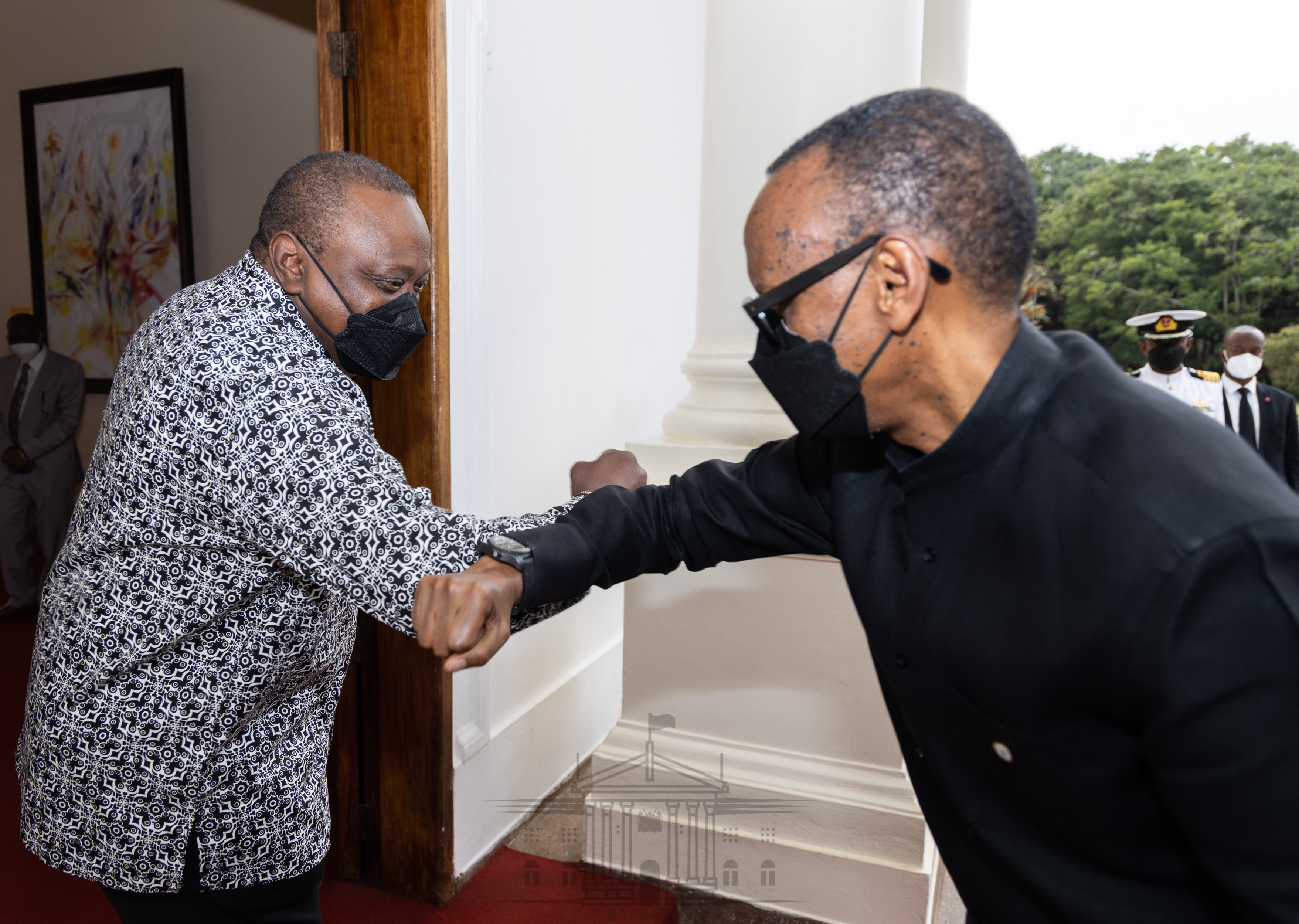 President Kenyatta Holds Talks With Kagame