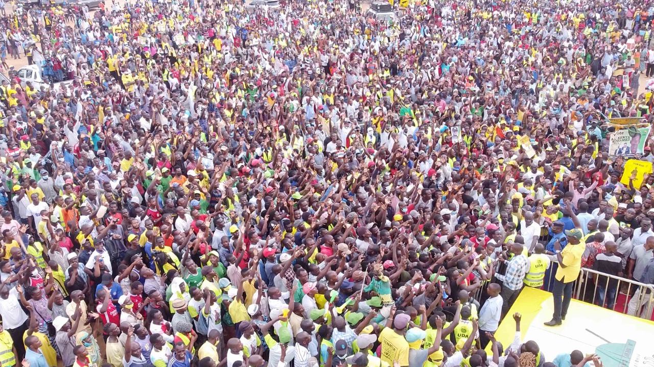 Ruto intensifies campaigns in the coast