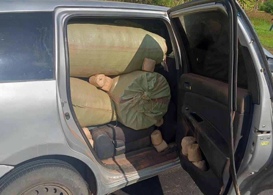 Two women arrested while ferrying six sacks of bhang from Busia