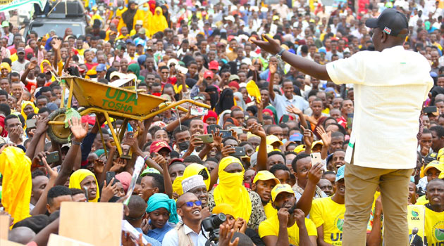 You thrive on graft, you can’t fight it: Ruto to Raila