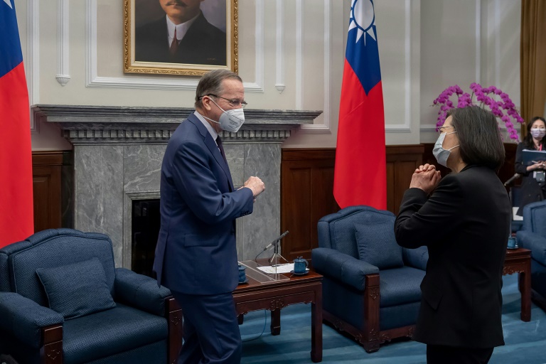 Taiwan leader warns against ‘turning a blind eye’ to aggression