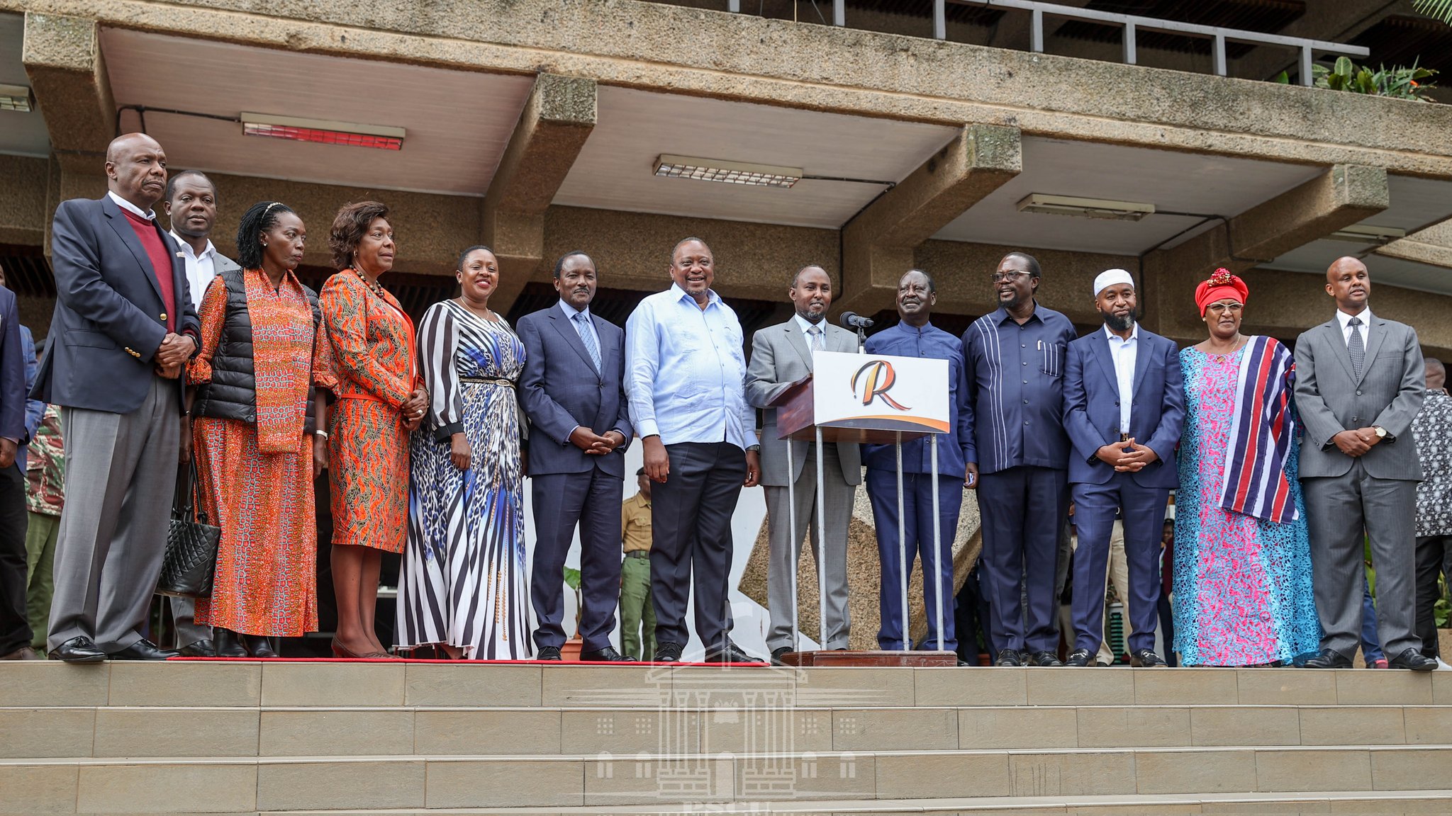 PICTURES: Uhuru and Raila’s Azimio council
