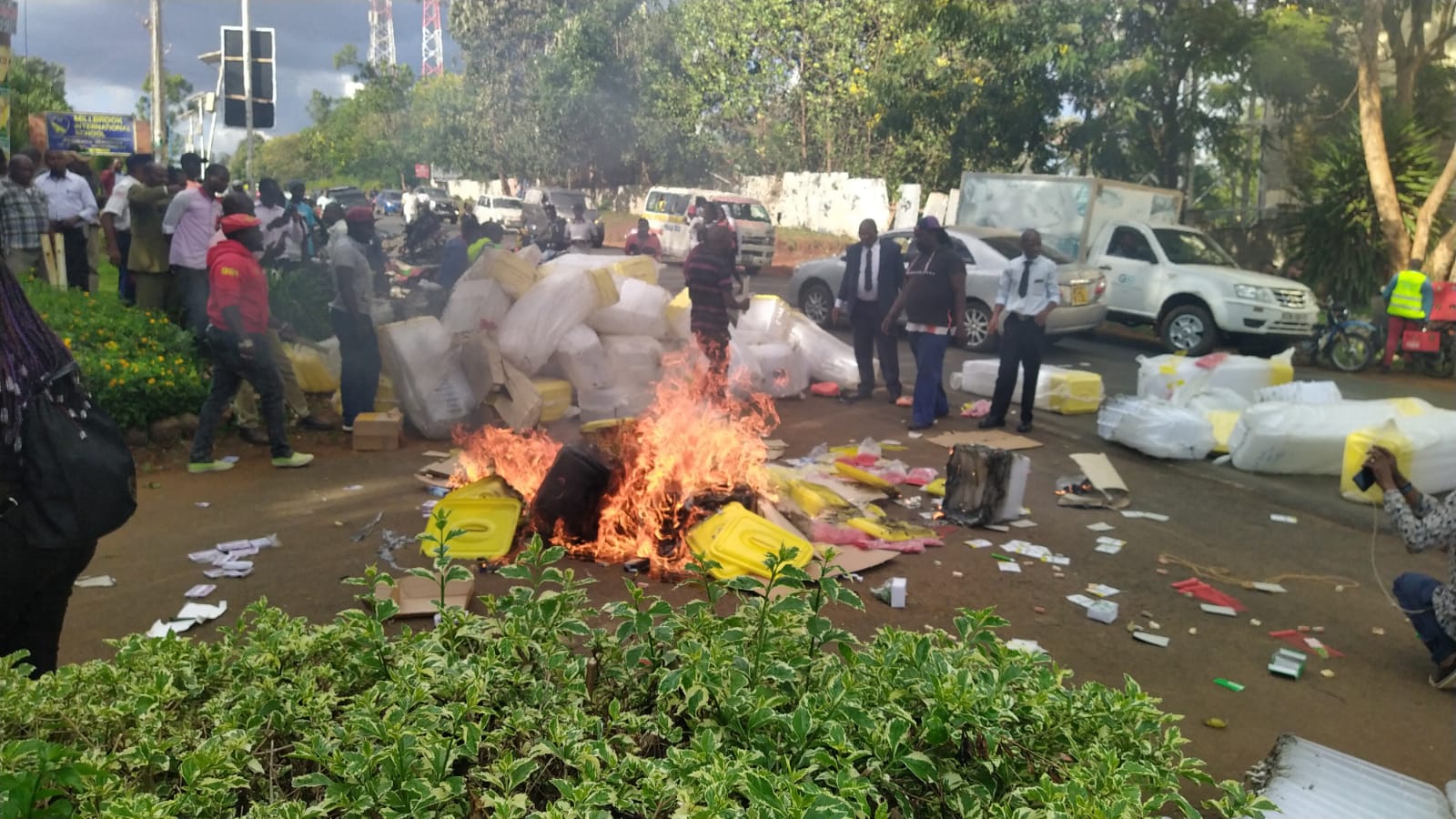 Voting material burnt in Embu ahead of UDA primaries
