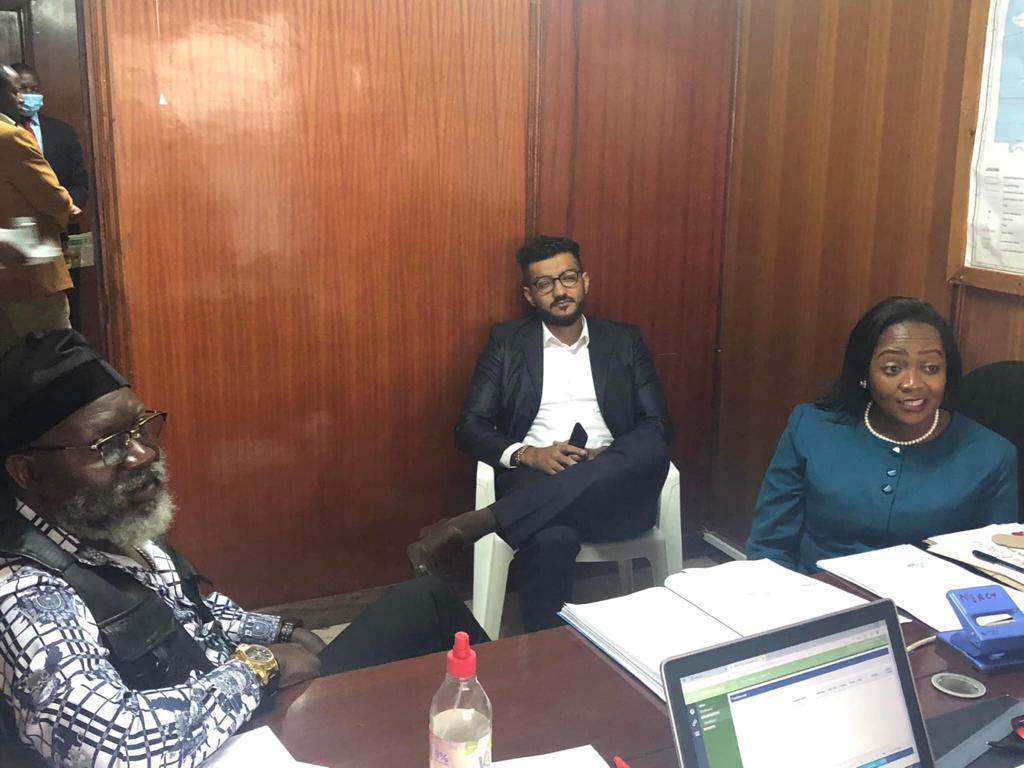 Wajackoyah’s running mate Wamae presents papers to IEBC