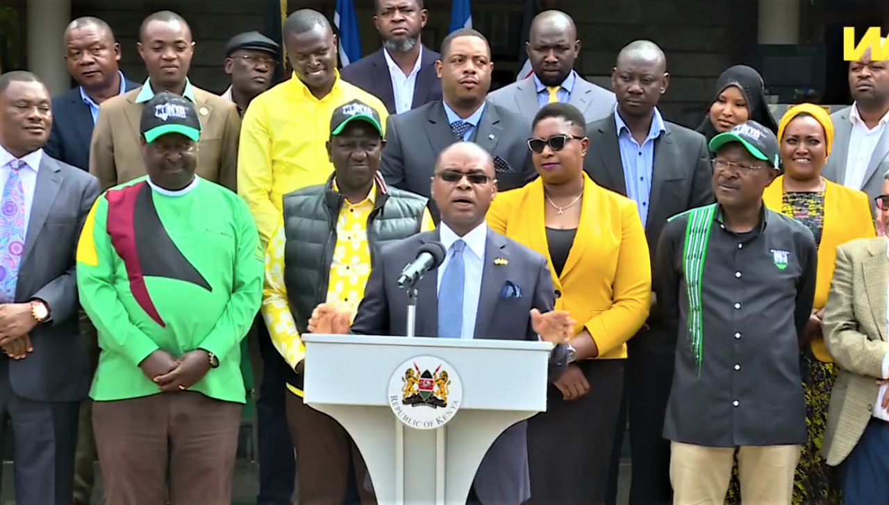Kingi joins Ruto-led Kenya kwanza from Azimio