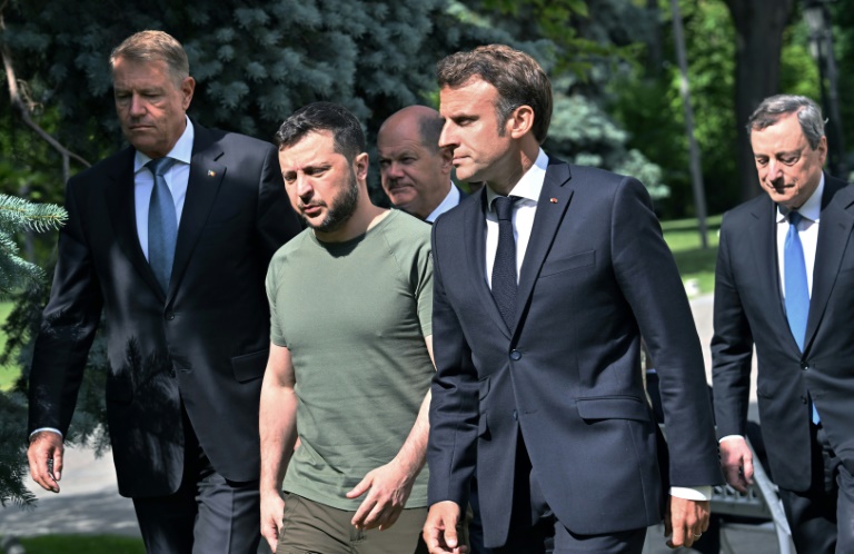 Ukraine’s European allies say peace talks must include Kyiv