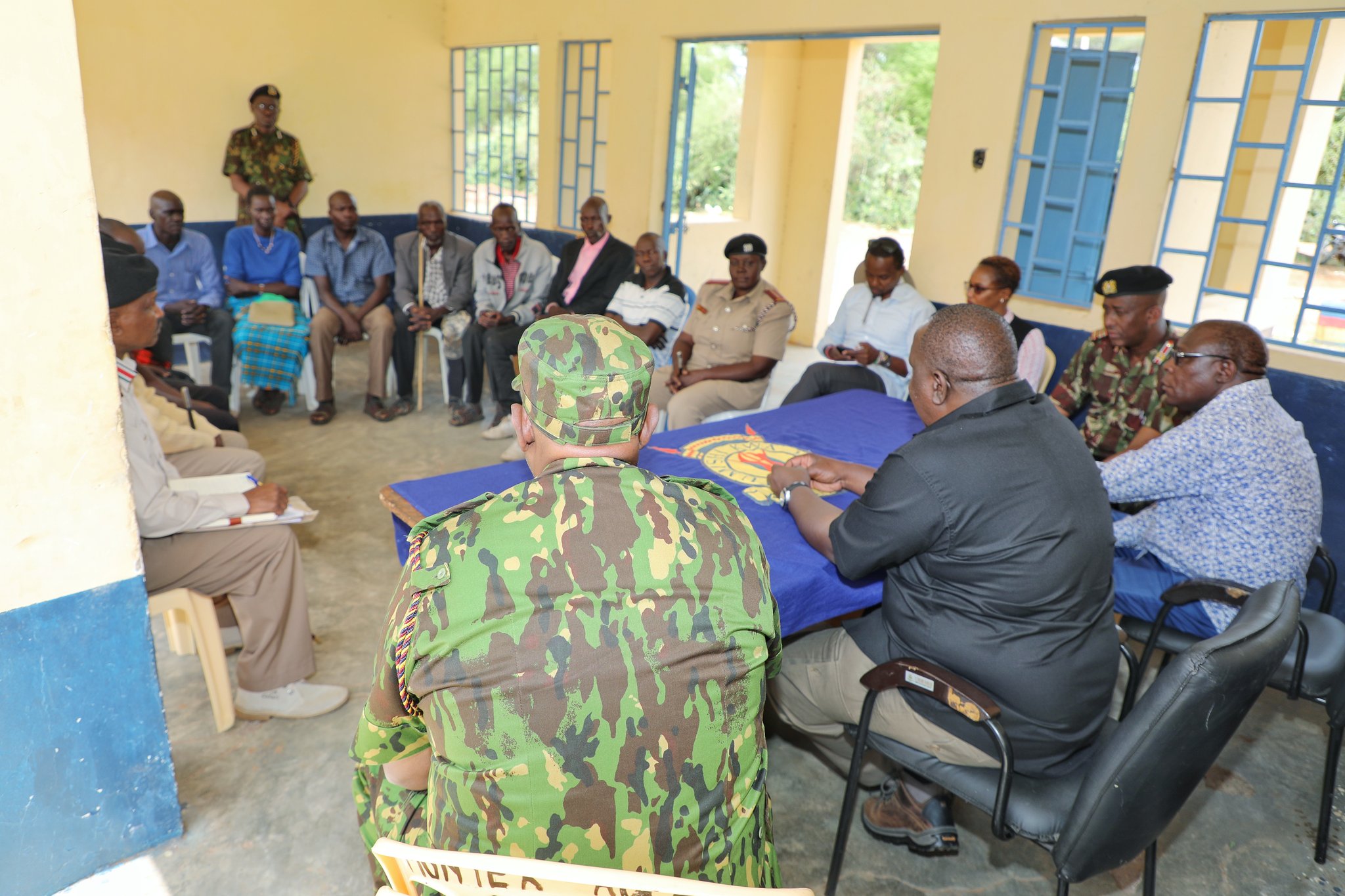 Matiangi visits families affected by clashes in Kerio Valley
