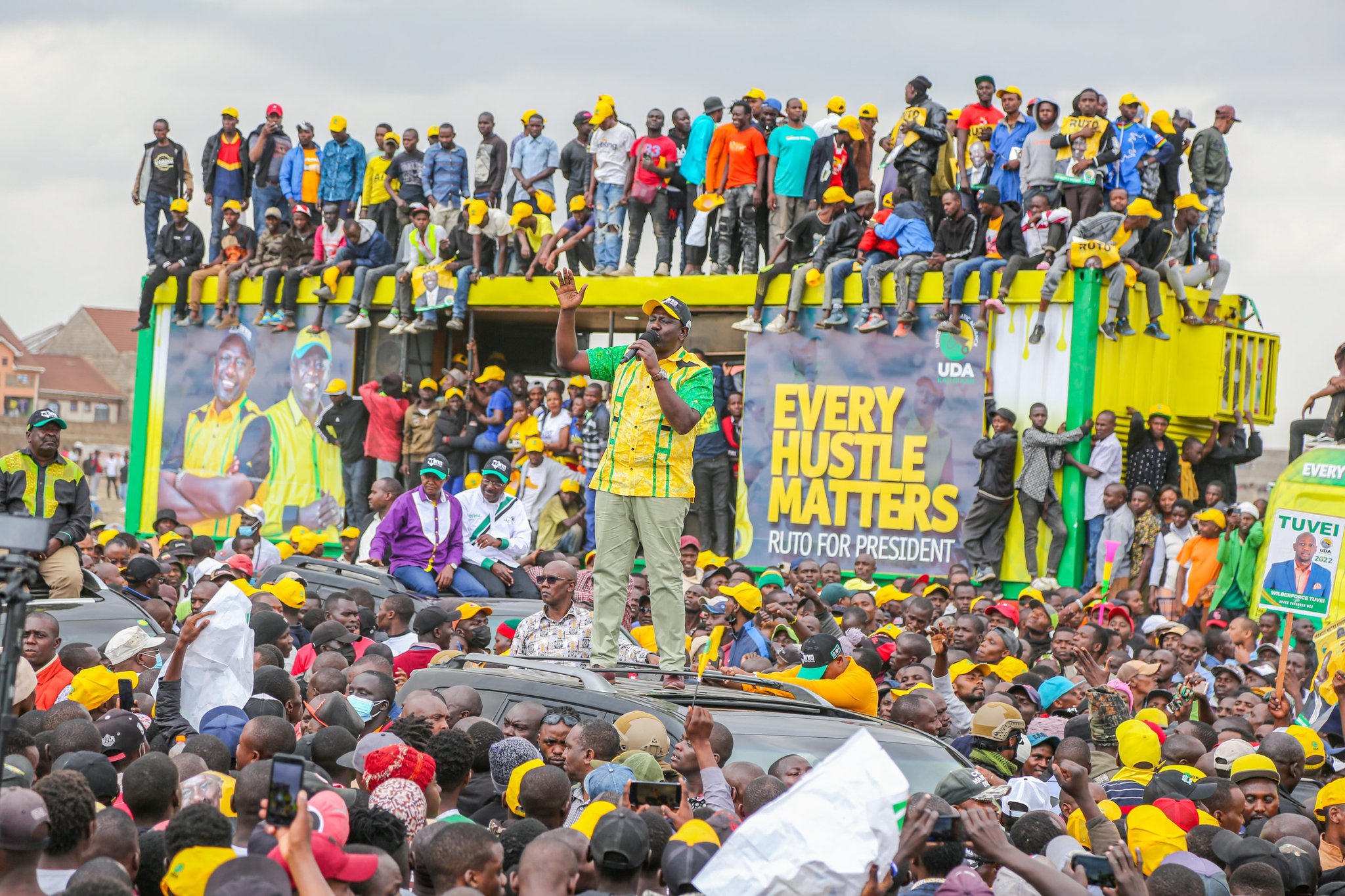 When are you going to stop using violence for political mileage, Ruto asks Raila