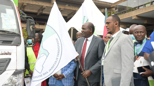 IEBC flags off caravans for voter education campaign set to begin on Friday