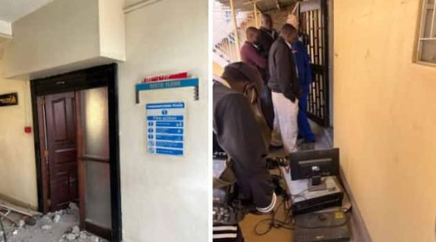 DCI stages dramatic raid at CBD building housing sacco-linked servers over suspicious migration