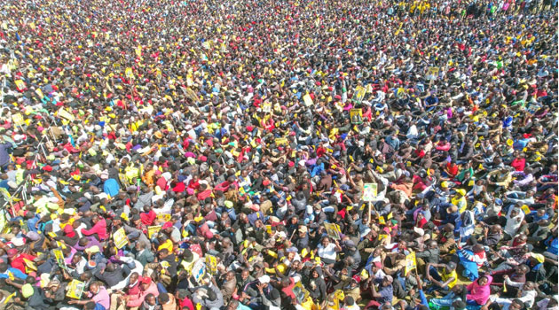 Ruto electrifies Kericho as Kenya Kwanza forces converge for mega rally
