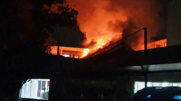 Police contain gas explosion at Broadcasting House in Nairobi