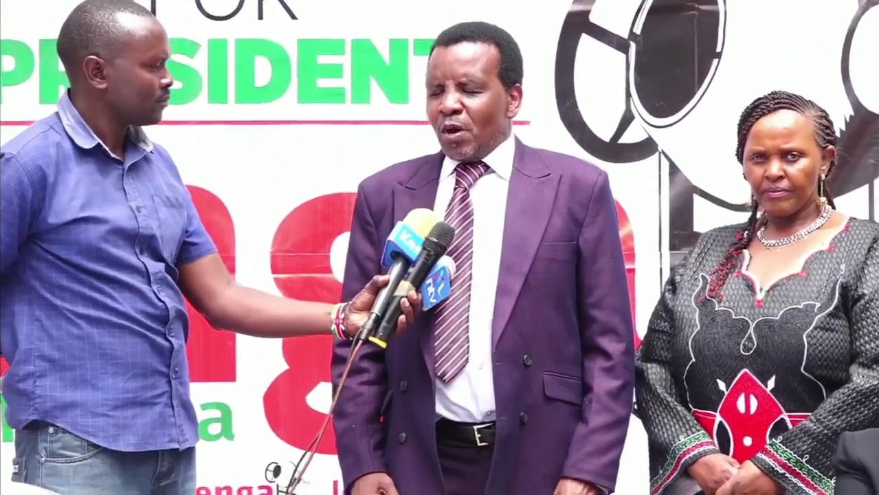 Reuben Kigame launches manifesto amid clearance standoff