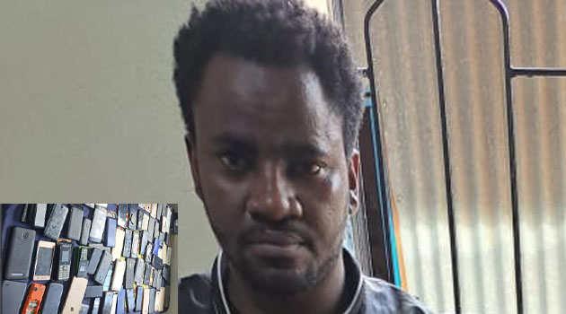Cybercrime: Man with 93 phones arrested as police storm Embakasi-based ‘command-post’