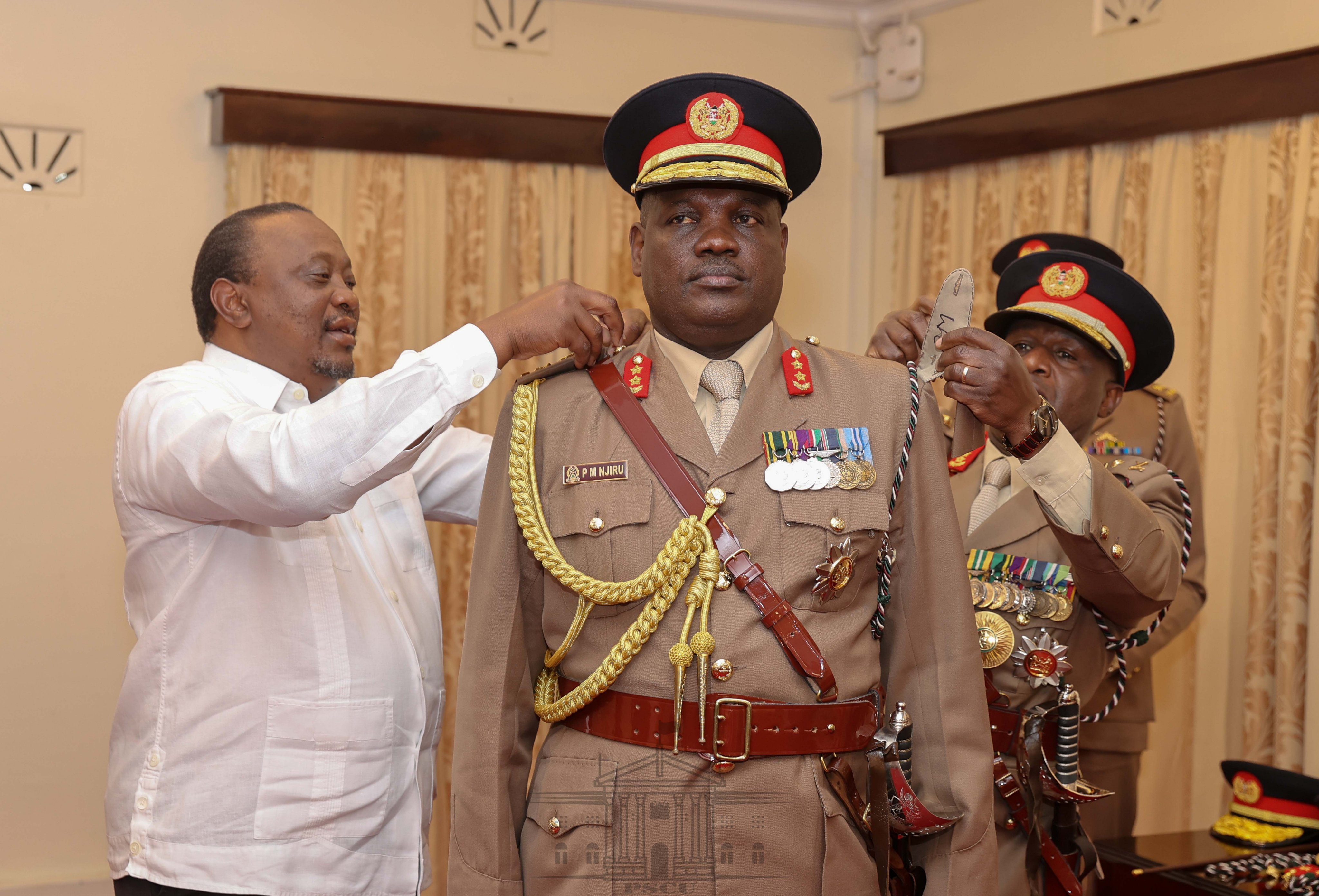 Peter Njiru sworn in as new Kenya Army Commander