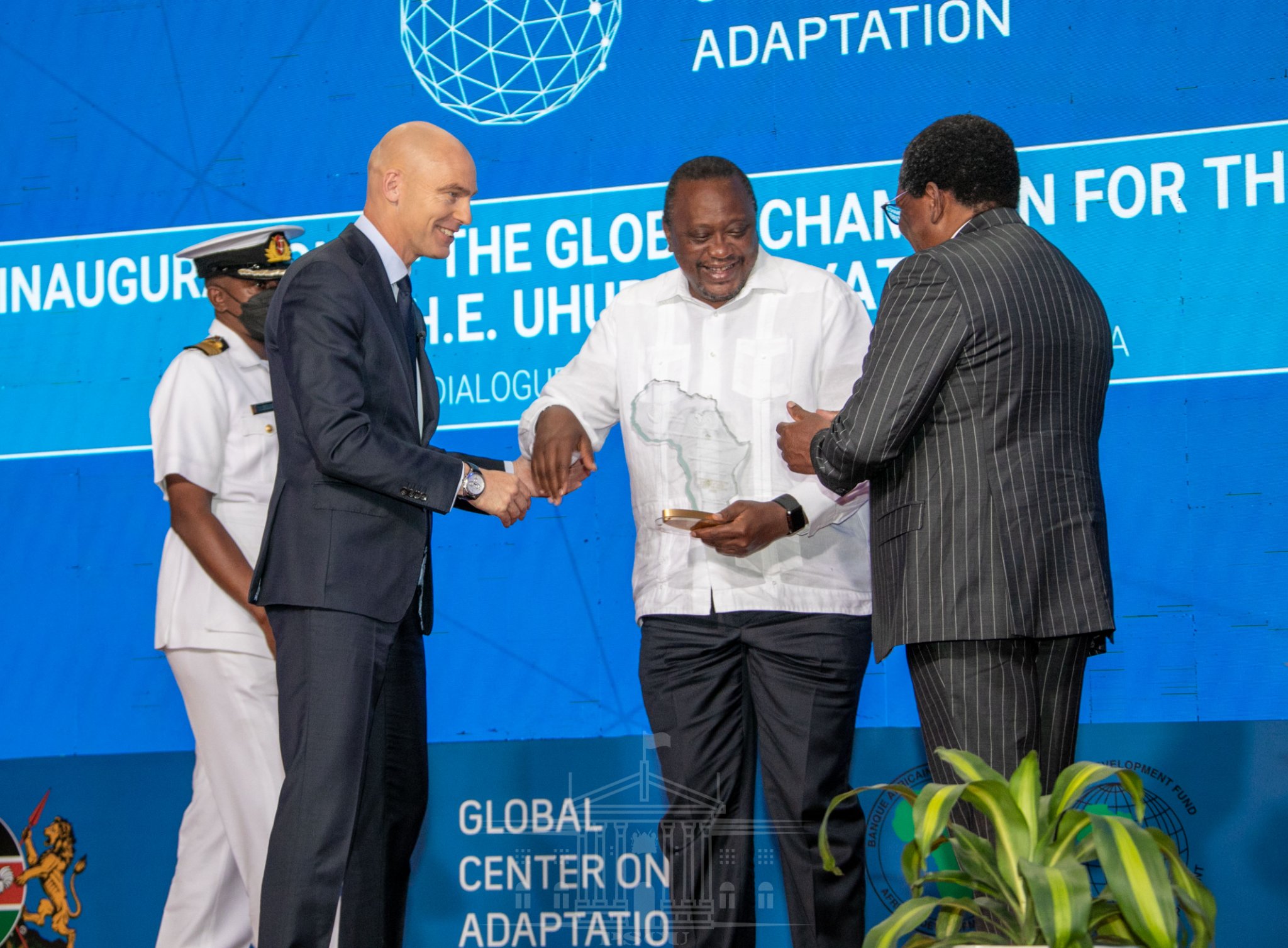 President Kenyatta Unveiled As Global Champion For Africa Adaptation Acceleration Program