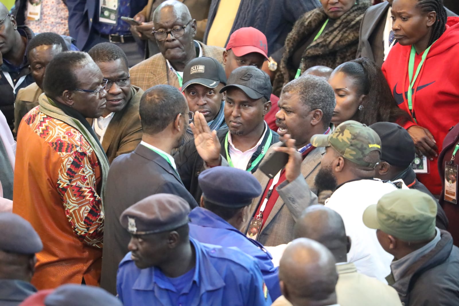 Gladys Shollei stirs commotion at Bomas prompting scuffle with Azimio leaders