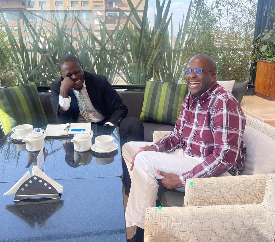 Nairobi Governor-elect Sakaja, Igathe hold discussions after election