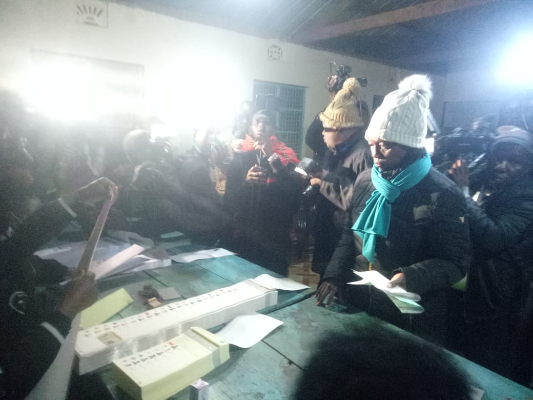Make your vote count, Karua tells Kenyans after voting