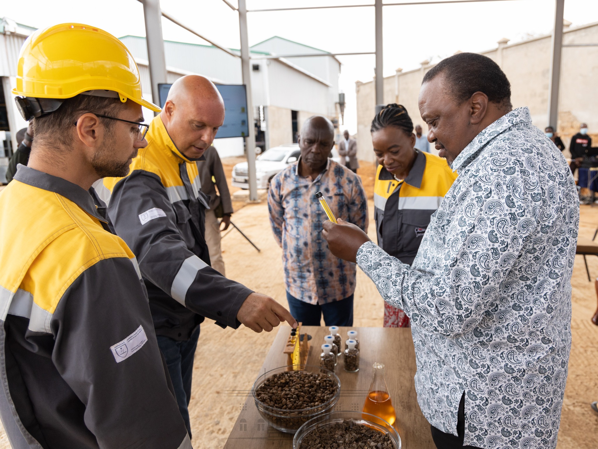 President Kenyatta Inspects Kenya’s First Agri-hub