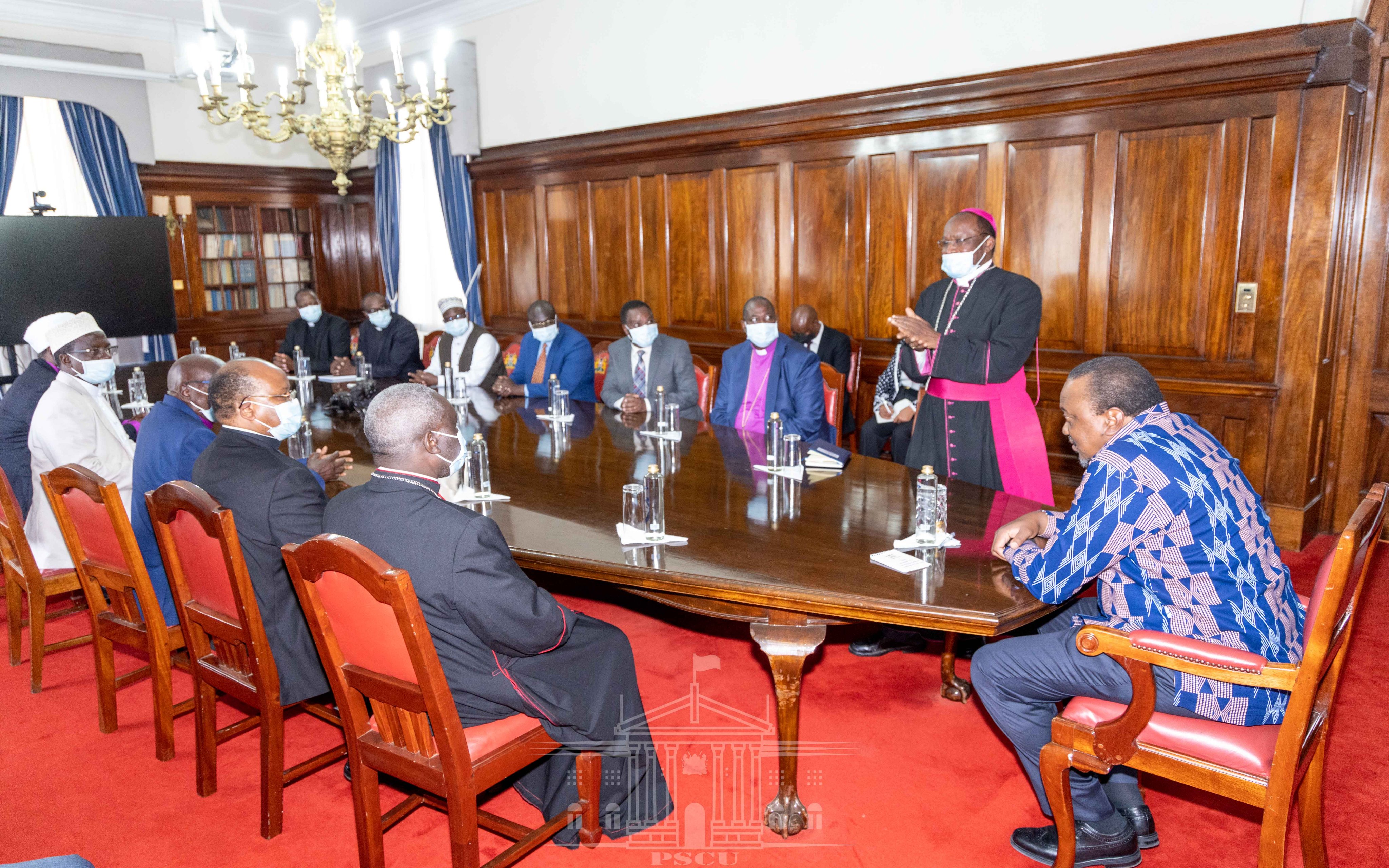 President Kenyatta assures transition process will be smooth