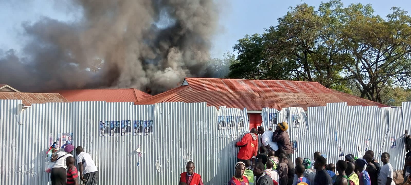 Fire guts down classrooms and dormitories at Kisumu Boys High School