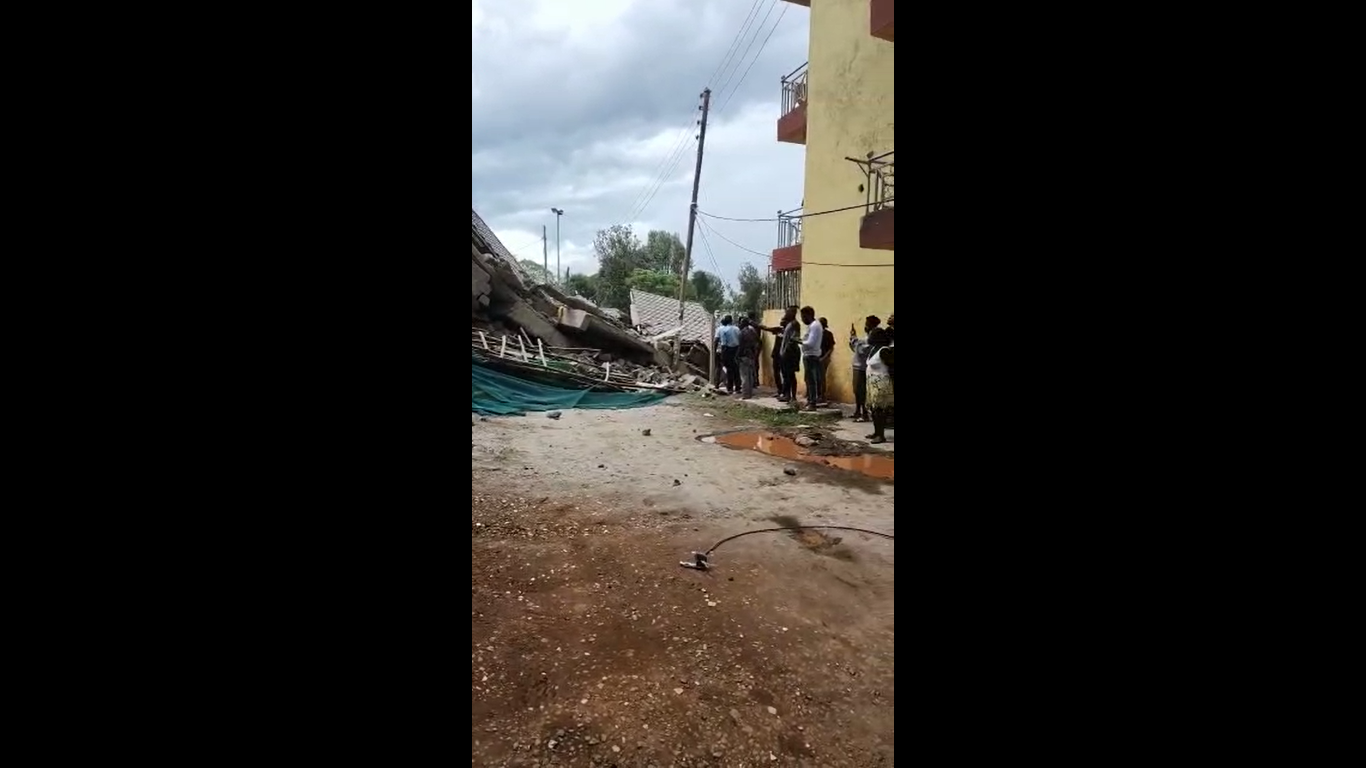 Two people confirmed dead in Kasarani building collapse