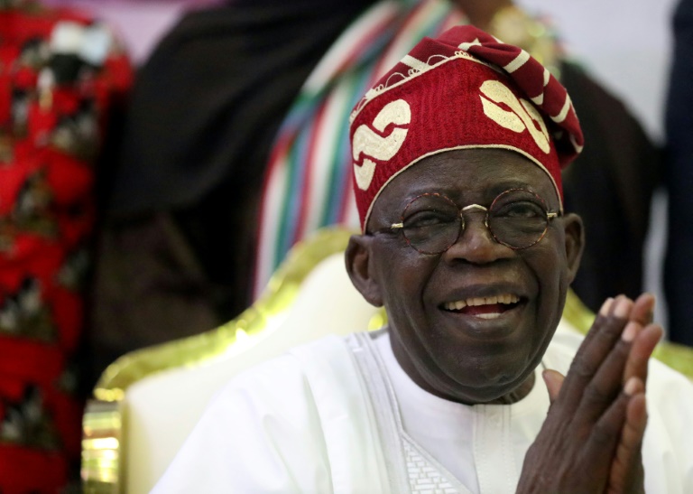 Nigeria’s President Tinubu falls over during ceremony
