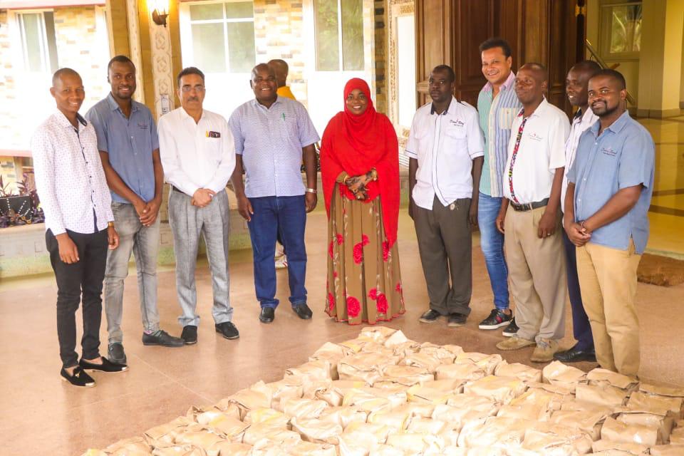 Diani Reef donates foodstuff for drought victims in Kwale County