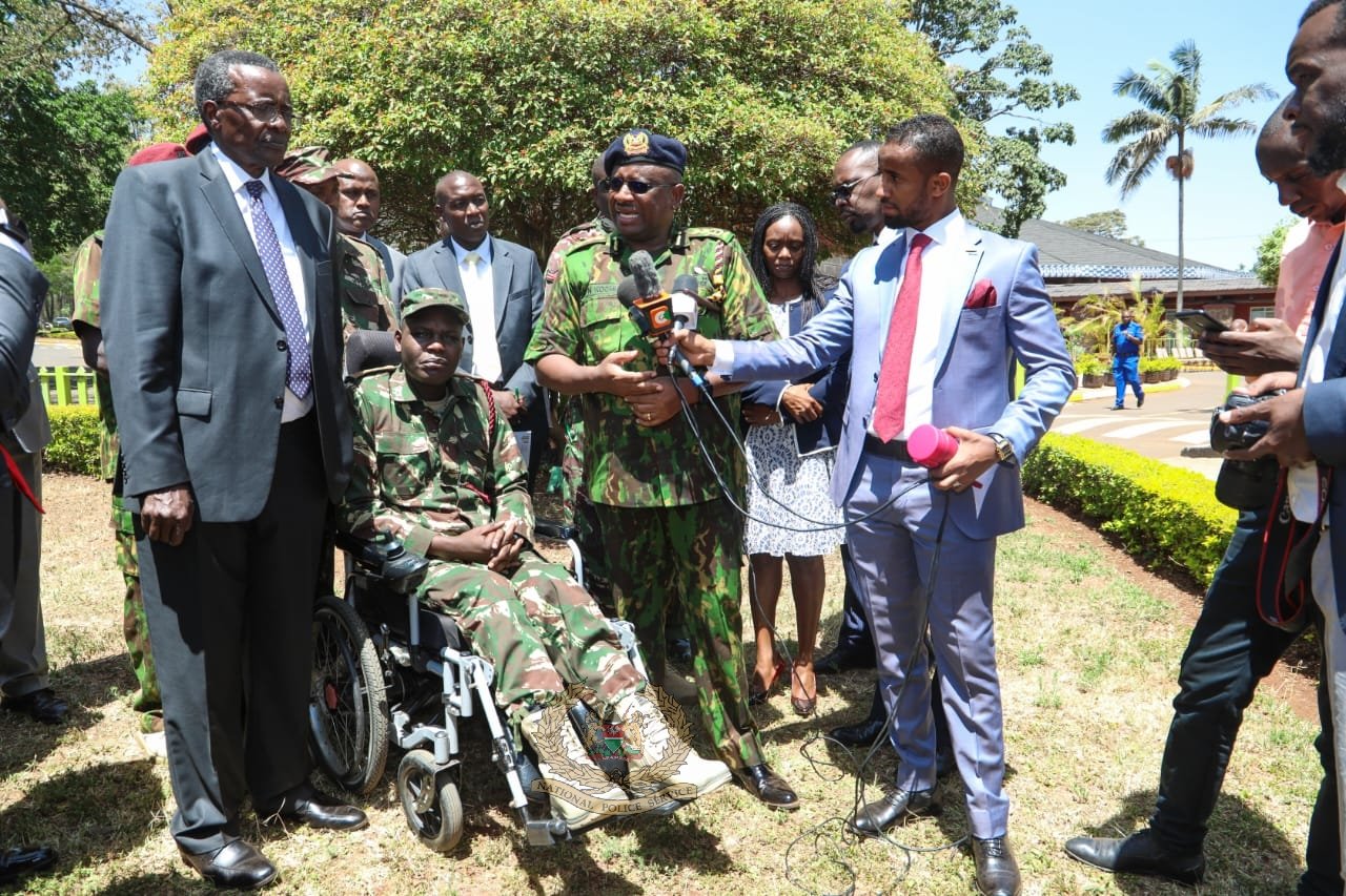 Maraga team receives IG proposals on police reforms