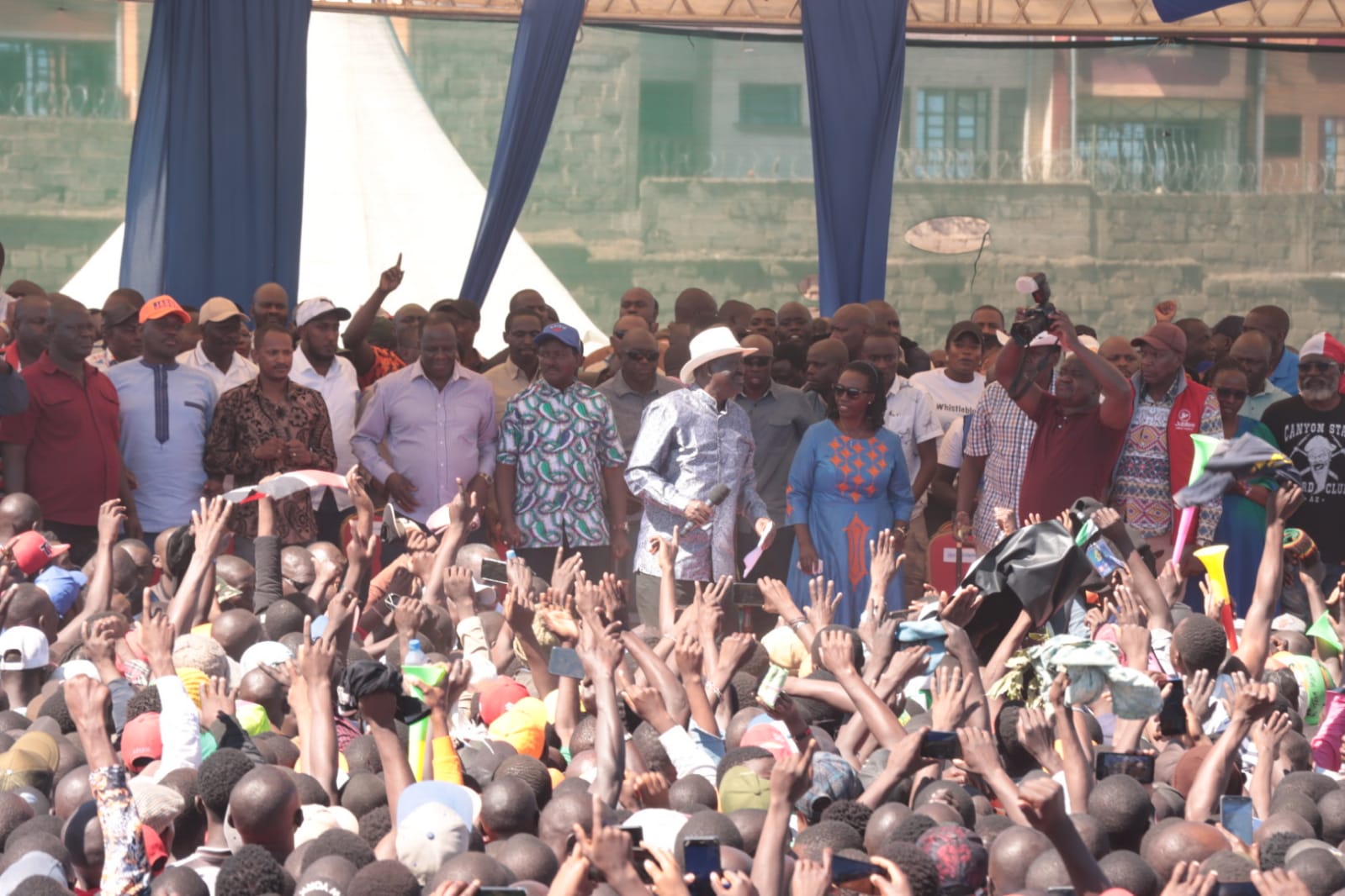 Raila says Chebukati, Wetangula, Muchelule married from same home