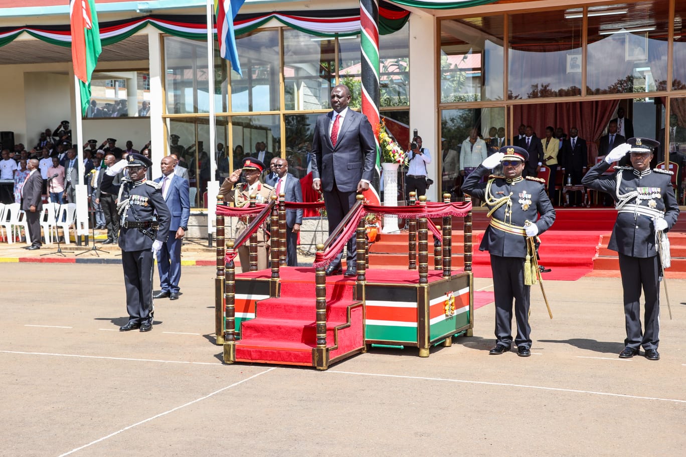 President Ruto vows to modernize police, enhance community policing