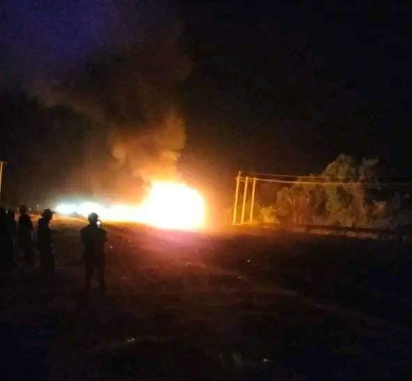 Fire razes Passenger Bus along Busia-Kisumu highway