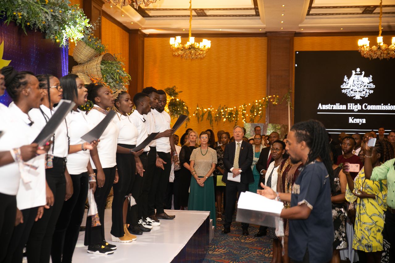 Australian High Commission marks National Day with Flash Mob choir 