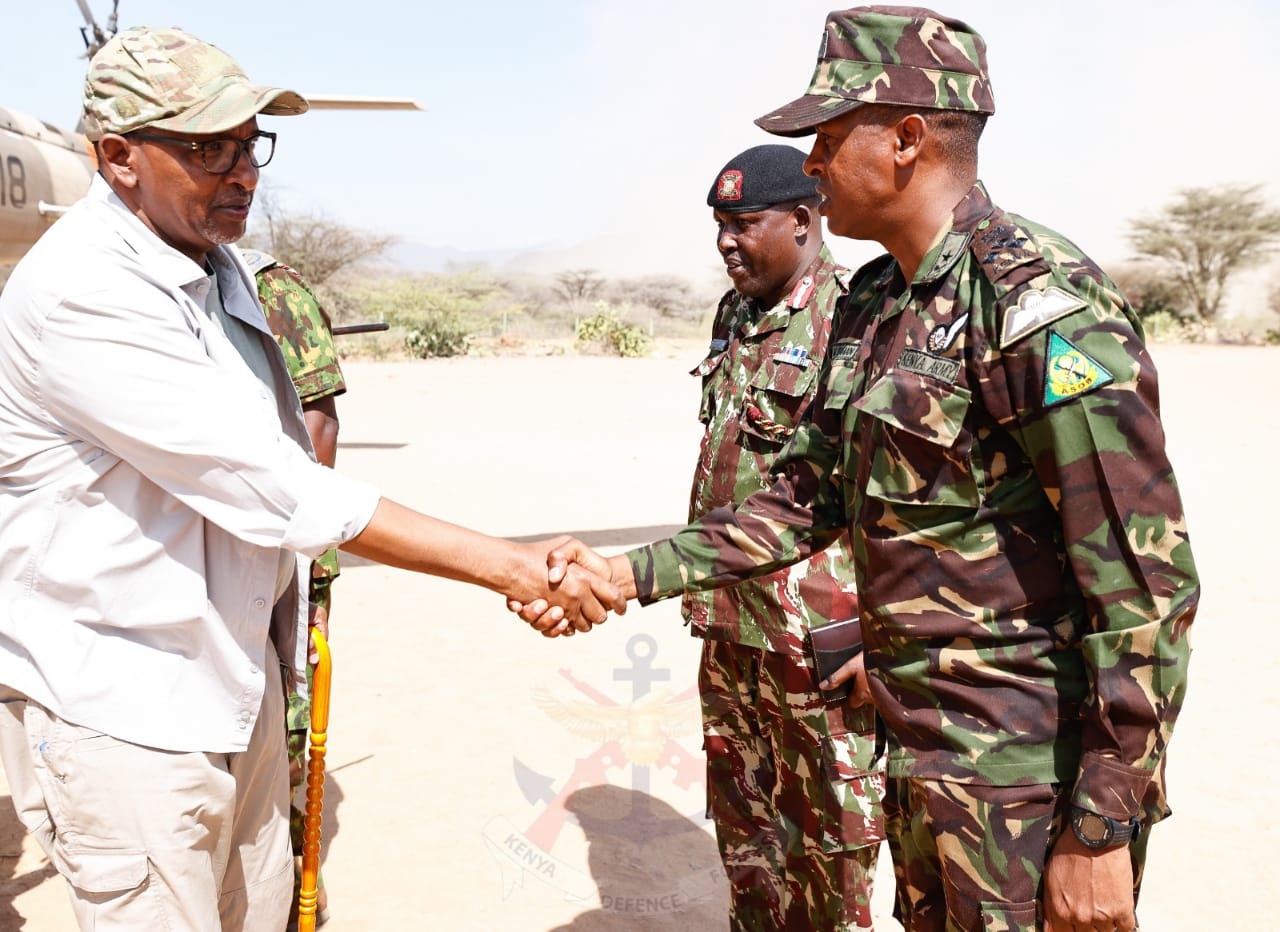 Duale affirms Govt commitment to eradicate banditry as he tours Kerio valley