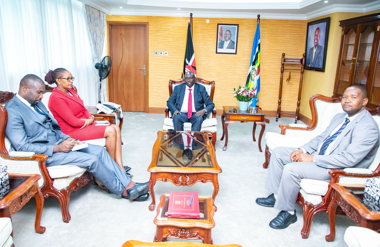 DP Gachagua meets new CASs assigned to his office